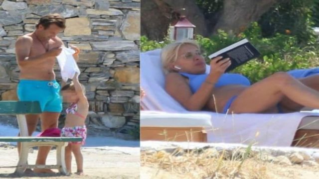 Ματέο Παντζόπουλος: Έκανε τη νταντά στα παιδιά ενώ η Ελένη Μενεγάκη “άραζε” στην ξαπλώστρα της!