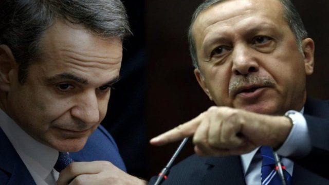Κρεσέντο τουρκικών προκλήσεων: Οι ωμές απειλές του Ερντογάν στα… ελληνικά, τα μηνύματα Μητσοτάκη και οι 16 χάρτες (Video)