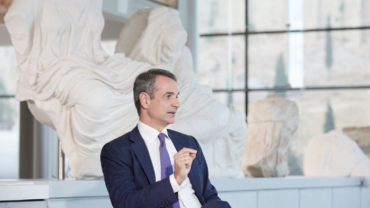 Κυριάκος Μητσοτάκης: Θεωρώ βέβαιο ότι τα γλυπτά του Παρθενώνα θα επιστρέψουν στην πατρίδα μας