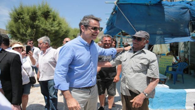Mήνυμα Μητσοτάκη από Κω και Ψέριμο: «Λύσαμε το προσφυγικό!» (photos-video)