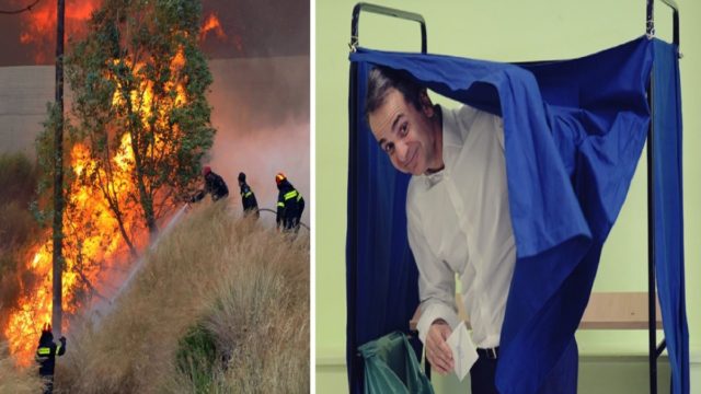 Πυρκαγιά στη Βούλα: «Μπαλάκι» οι ευθύνες για την καταστροφική φωτιά – Πώς οι πυρκαγιές του καλοκαιριού θα επηρεάσουν την ημερομηνία των εκλογών (Video)