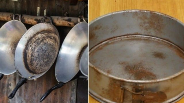 Πείτε αντίο στην σκουριά: Εξαφανίστε την από τα παλιά σας σκεύη με αλουμινόχαρτο και…