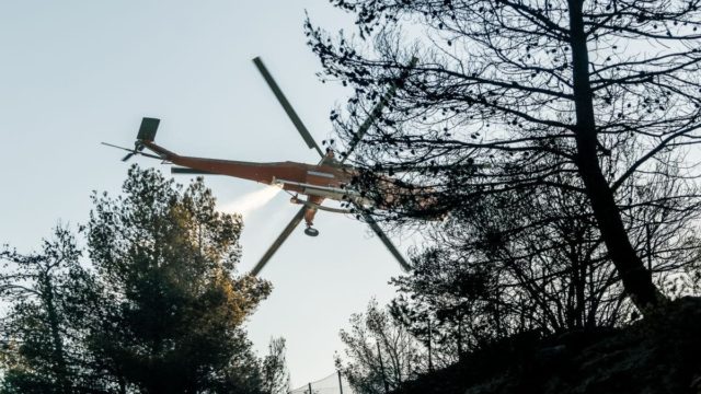 Φωτιά σε δασική έκταση στο Σουφλί Έβρου