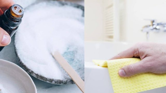 Θαύμα στο μπάνιο: Έριξε μαγειρική σόδα και 1 ακόμα υλικό και την επόμενη ημέρα έγινε η αποκάλυψη