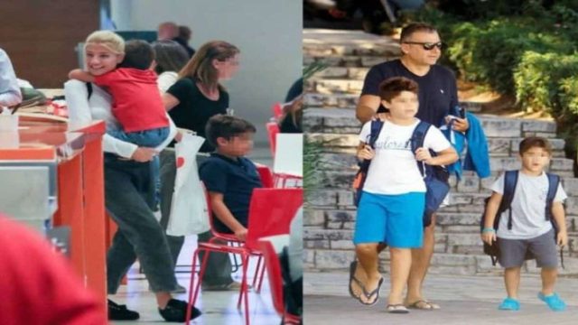 Φαίη Σκορδά – Γιώργος Λιάγκας: Μοιράστηκαν τα παιδιά το Σαββατοκύριακο! Για πρώτη φορά αδημοσίευτο υλικό στο φως!