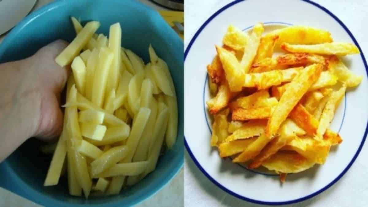 Το μυστικό για πατάτες φούρνου σαν τηγανιτές, χωρίς περιττά λάδια που γίνονται πιο τραγανές και πεντανόστιμες!