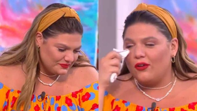 “Λύγισε” στον αέρα η Δανάη Μπάρκα – “Εγώ είμαι χάλια τώρα, θέλω να…” (video)