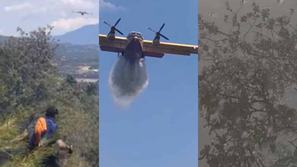 Συγκλονιστικό σκηνικό στις Σέρρες: Πυροσβέστες τρέχουν να σωθούν, όταν ξαφνικά… (video)