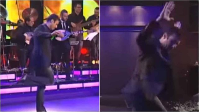 Μελαχρινός λεβέντης χορεύει ζεϊμπέκικο και “γεμίζει” την πίστα με τη παληκαριά του (video)