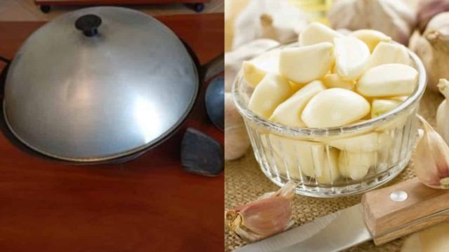 Ραγισμένα σκεύη: Το απίθανο κόλπο με το σκόρδο που θα επιδιορθώσει τη ζημιά στο πιτς φιτίλι