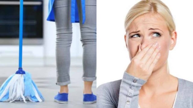 Με 1 κίνηση: Απαλλαγείτε από τη δυσάρεστη μυρωδιά της σφουγγαρίστρας γρήγορα και απλά