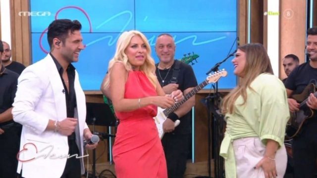 Δανάη Μπάρκα: «Μπούκαρε» στο πλατό της Μενεγάκη για τον τελευταίο χορό!
