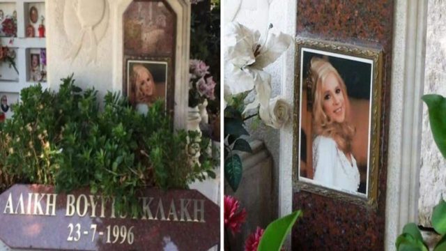 Μνημόσυνο Αλίκης Βουγιουκλάκη: Πλάνταξε ο αδερφός της πάνω από τον ανθοστολισμένο τάφο της
