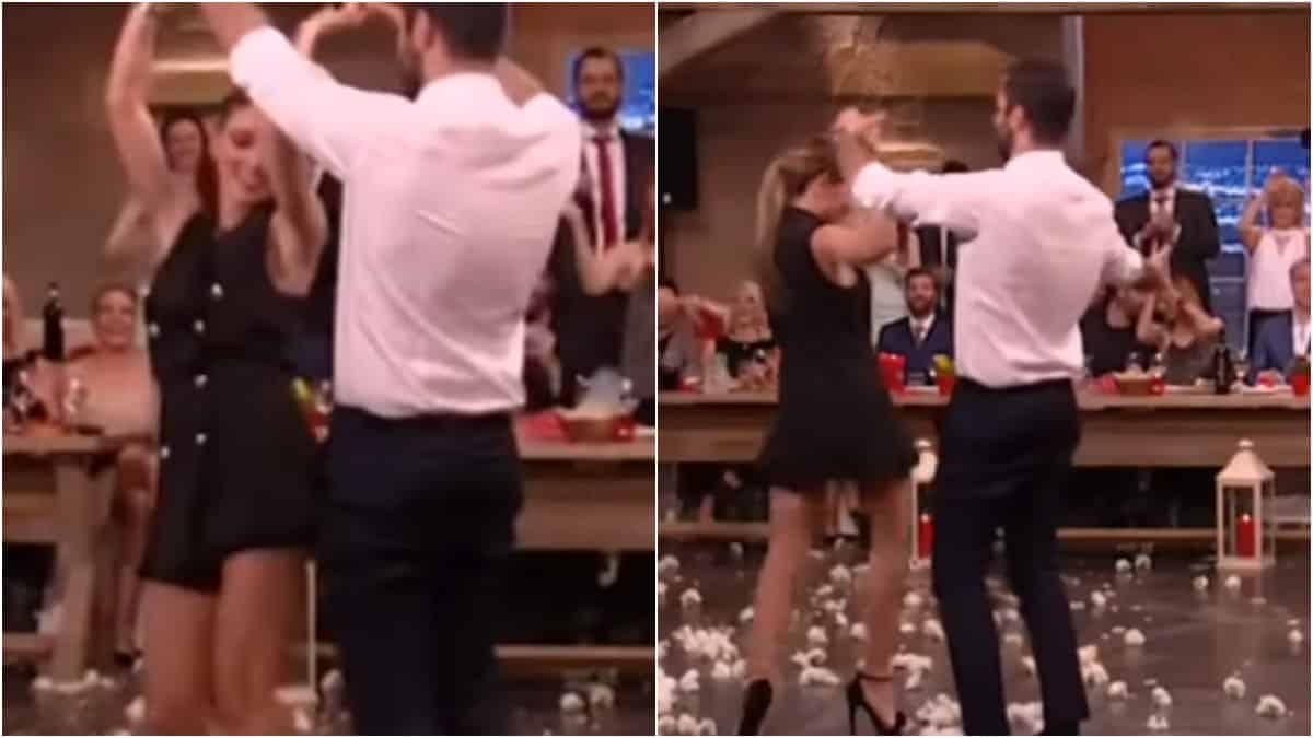 Το πιο καυτό τσιφτετέλι στην ελληνική τηλεόραση – Σηκώθηκε να χορέψει και γούρλωσαν μάτια (video)
