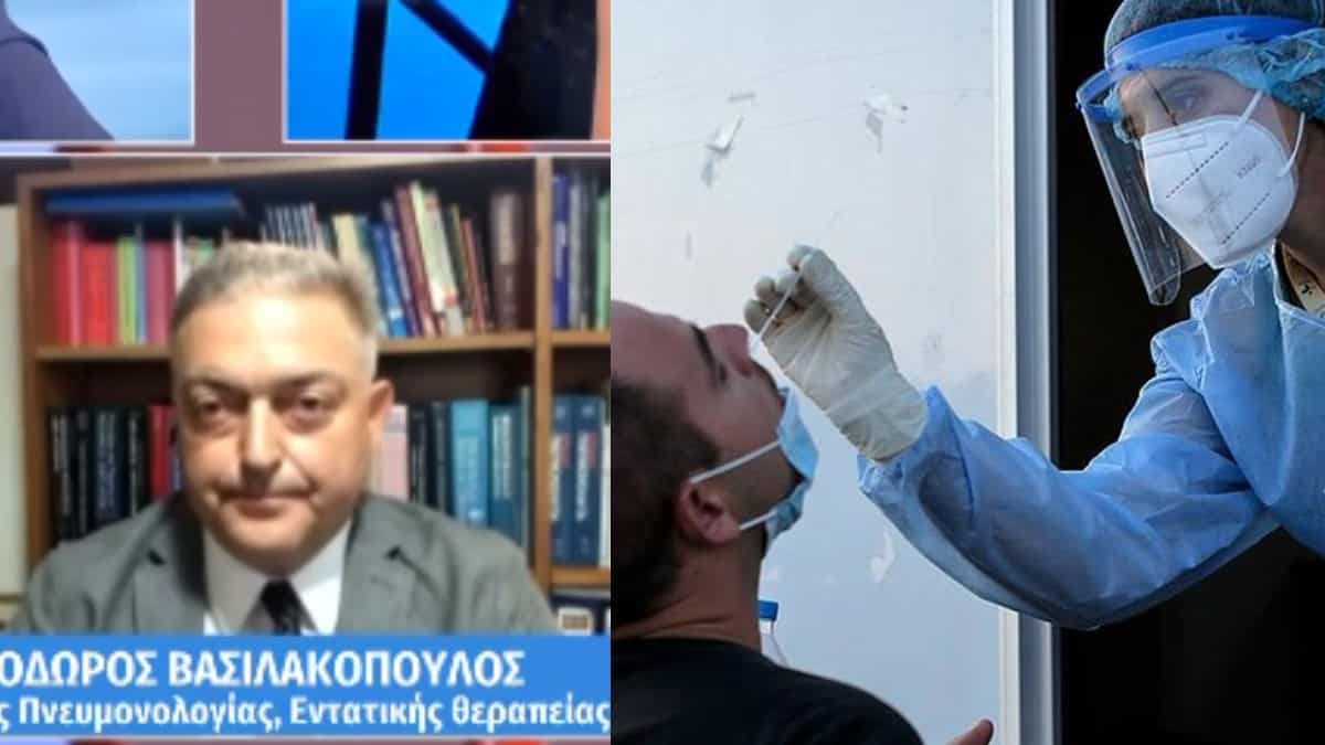 Κορωνοϊός: “Καμπανάκι” Βασιλακόπουλου – “Η 4η δόση βοηθά τους πάντες και…” (video)