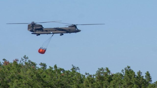 Φωτιά στην Δαδιά: Για 7η ημέρα το πύρινο μέτωπο – Επί τω έργω επίγεια και εναέρια μέσα (video)