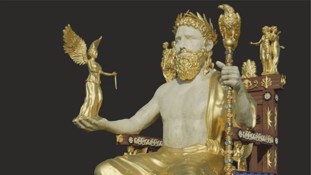 Το Μουσείο Κοτσανά Αρχαίας Ελληνικής Τεχνολογίας «ξαναζωντανεύει» το χρυσελεφάντινο άγαλμα του Δία στην Αρχαία Ολυμπία