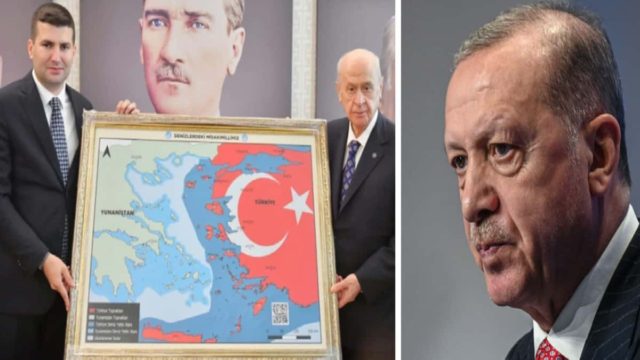 Ελληνοτουρκικά: Που οφείλεται η «αφωνία» Ερντογάν στις ακρότητες με τους χάρτες Μπαχτσελί – Γιατί δεν έχει πει το παραμικρό ο «Σουλτάνος» (Video)