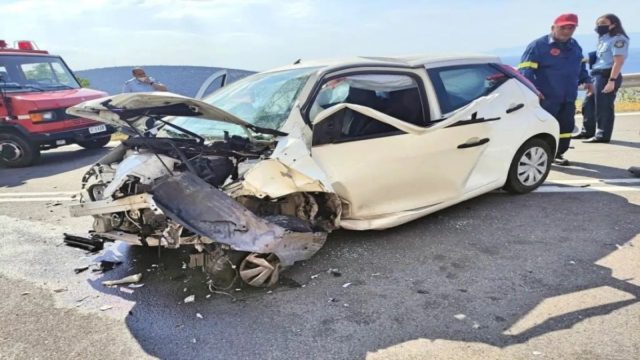 Νέο θανατηφόρο τροχαίο: Δύο νεκροί από σφοδρή μετωπική στην Εθνική οδό Ιτέας-Ναύπακτου