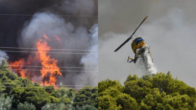 «Εφιάλτης» δίχως τέλος για ακόμη ένα καλοκαίρι – Σε πύρινο κλοιό η χώρα: Εκτός ελέγχου η φωτιά στην Αχαΐα – 15.000 στρέμματα στάχτη στο Ρέθυμνο (video)