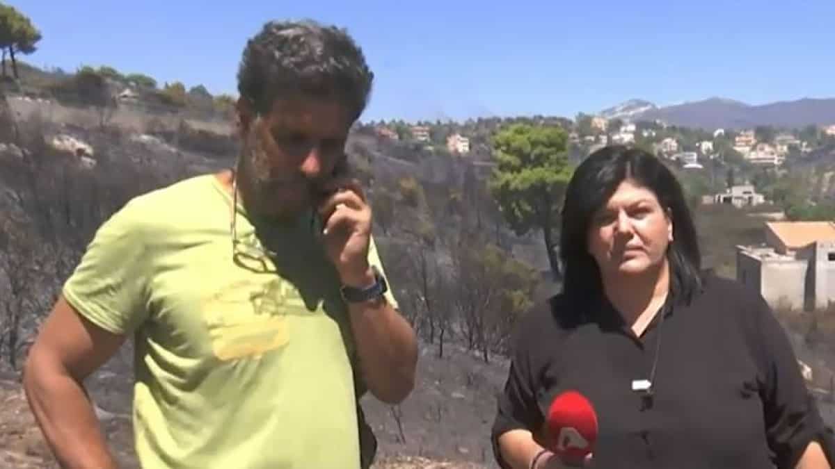 Φωτιά στην Πεντέλη: «Άχρηστος ο Πατούλης» – Ο πατέρας της Κατερίνας Στεφανίδη κατακεραύνωσε τον περιπεριάρχη (Video)