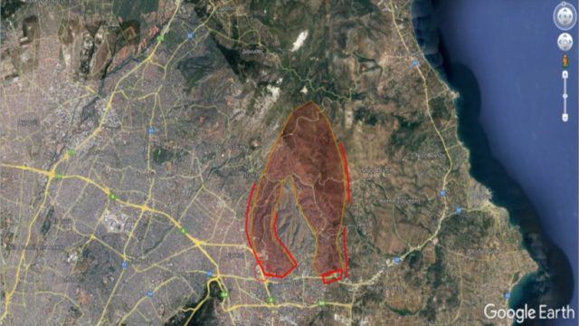 Φωτιά στην Πεντέλη: Η περίμετρος της πυρκαγιάς! Πού υπάρχουν ενεργά μέτωπα – «Η εικόνα είναι σαν το Μάτι» (Video)