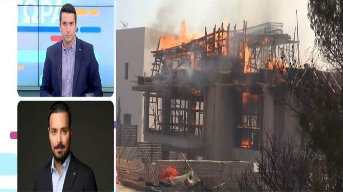 Φωτιά στην Πεντέλη: Δραματικές στιγμές για τον Πέτρο Κουσουλό – «Ζήσαμε εικόνες αποκάλυψης στο Ντράφι» (Video)