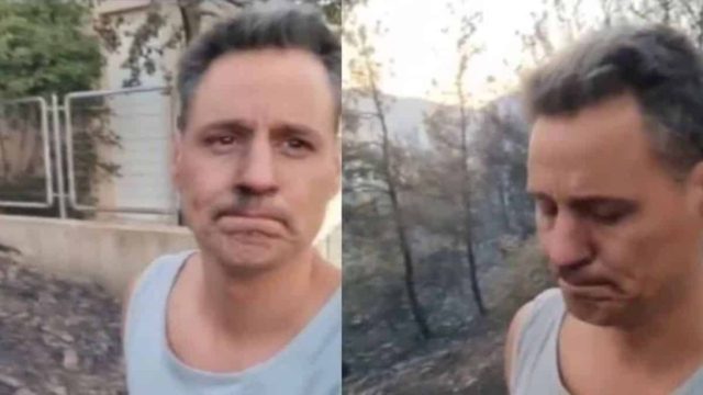 Φωτιά στην Πεντέλη: Μάχη με τις φλόγες και για τον Γρηγόρη Πετράκο! Λύγισε μπροστά στην τραγωδία!