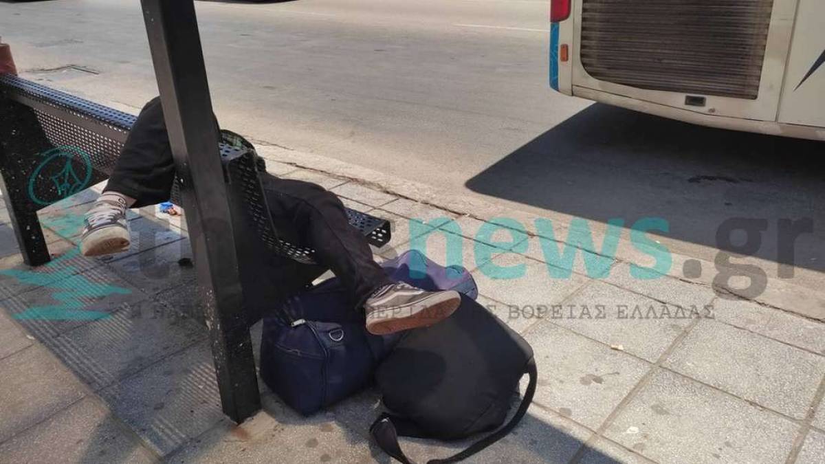 Απίστευτο περιστατικό στην Θεσσαλονίκη: 28χρονη ήταν αναίσθητη για 5 ώρες σε στάση λεωφορείου