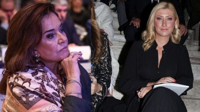 Χαμόγελα για Σία Κοσιώνη και Ντόρα Μπακογιάννη – Ευχάριστες στιγμές για νύφη και πεθερά