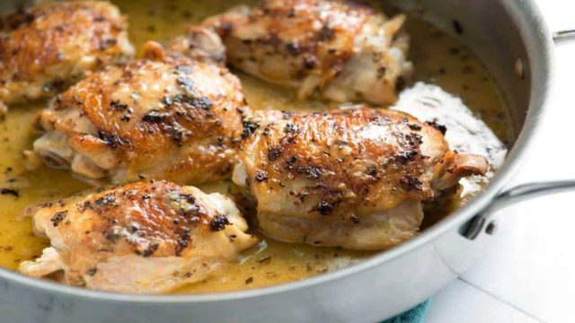 Καλοκαιράκι αφού: Κοτόπουλο παγιάρ σε μαρινάδα λεμονιού
