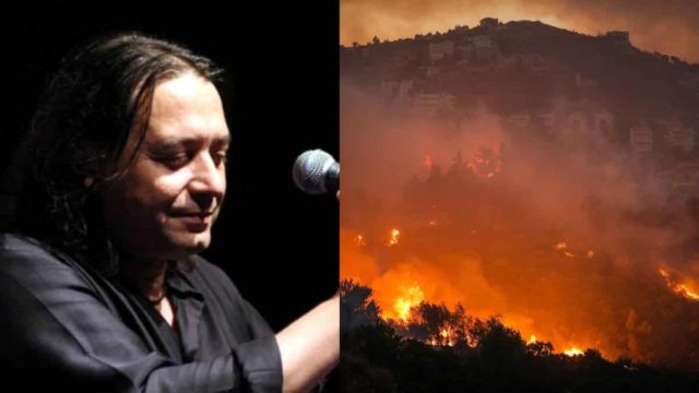 Τραγικές στιγμές για τον Γιάννη Κότσιρα – Η έκκληση για τη φωτιά στην Πεντέλη