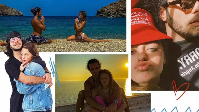 Τράβηξε όλα τα βλέμματα η Γαία Μερκούρη: Ηλιοκαμένη και χωρίς ίχνος μακιγιάζ στο «Όναρ» με τον Άγγελο Λάτσιο (photos)
