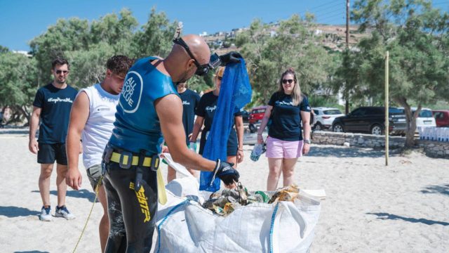 Keep Paros Blue: Περιβαλλοντική ενέργεια από τον ΟΦΕΤ & τον Οργανισμό All for Blue