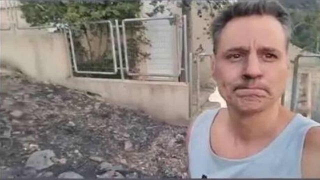 Φωτιά στην Πεντέλη: «Τσακίζει» κόκαλα ο Γρηγόρης Πετράκος – «Γι’ αυτό δεν έφυγα ρε σατανάδες»
