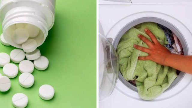 Ρίχνει ασπιρίνη στο πλυντήριο ρούχων και συμβαίνει κάτι συνταρακτικό – Θα τρέξετε να το κάνετε και εσείς!