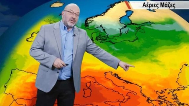 Σάκης Αρναούτογλου: Νέα στοιχεία για τον καύσωνα – Οι θερμοκρασίες του Σαββατοκύριακου
