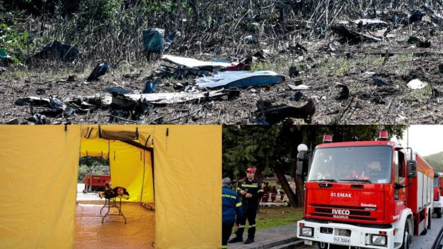Συντριβή «Antonov» στην Καβάλα – Ανακοίνωση Πυροσβεστικού Σώματος: Όλο το πλήρωμα ήταν Ουκρανοί – Ανασύρθηκε η πρώτη σορός (video)