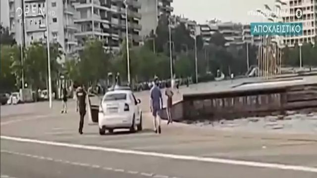 Θρίλερ στη Θεσσαλονίκη: Έπεσε στον Θερμαϊκό για να ξεφύγει από τη σύλληψη και ζητούσε να πεθάνει!