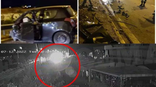 Βίντεο-σοκ από το θανατηφόρο τροχαίο στο Μάτι: Νεκρός 34χρονος από αυτοκίνητο που καρφώθηκε σε μπάρες στη Μαραθώνος – Εξερράγη σαν πύρινη μπάλα