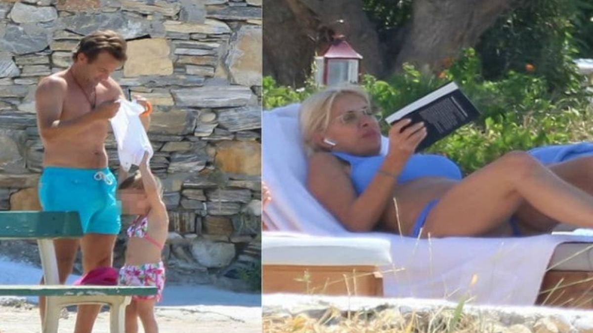 Ματέο Παντζόπουλος – Ελένη Μενεγάκη: Έκανε τη νταντά στα παιδιά ενώ εκείνη “άραζε” στην ξαπλώστρα της!