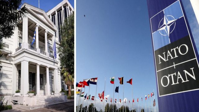 Αυστηρό διάβημα διαμαρτυρίας της Αθήνας στο ΝΑΤΟ: «Άτοπες και απαράδεκτες οι “ευχές” στην Τουρκία» (photo-video)