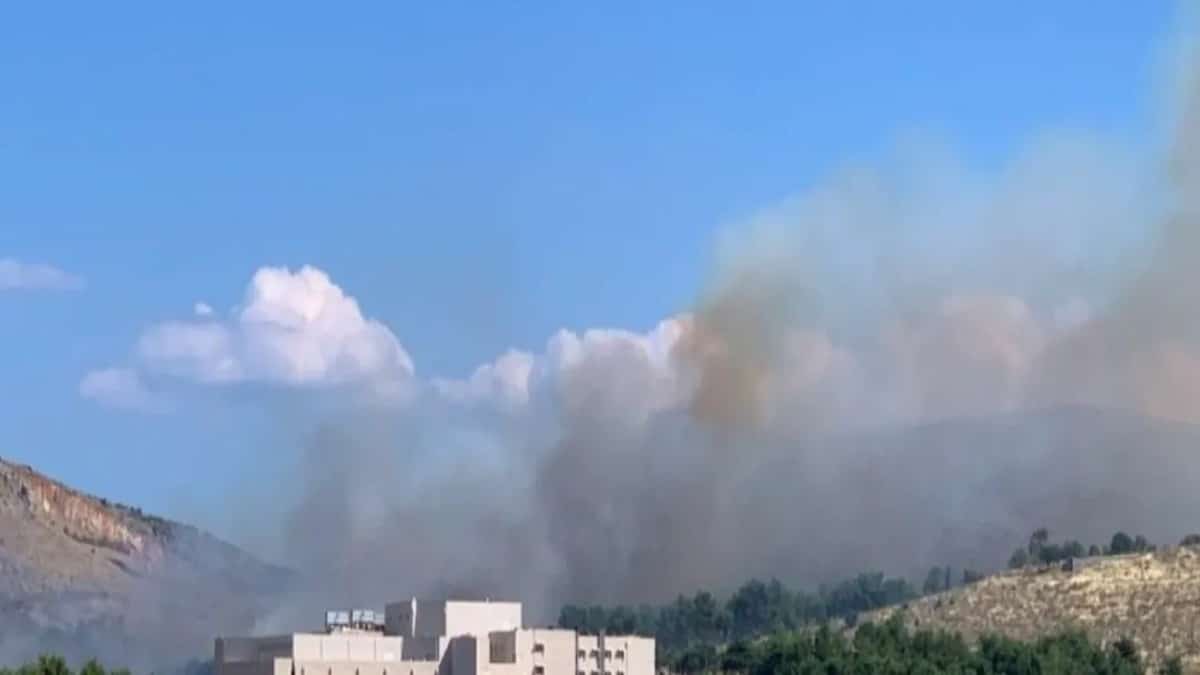 Φωτιά στη Χαλκίδα: Μάχη για να μην φτάσει στο Πεδίο Βολής – Συναγερμός στο νοσοκομείο