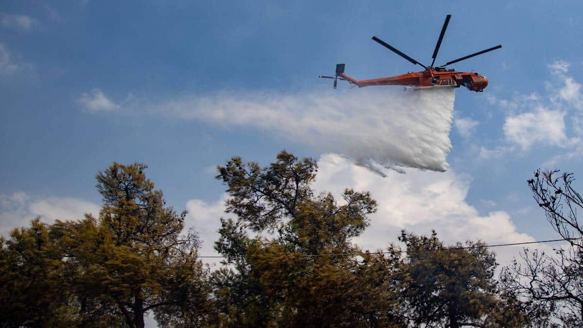 Φωτιά στους πρόποδες του Σέιχ Σου – Μεγάλη κινητοποίηση από την πυροσβεστική