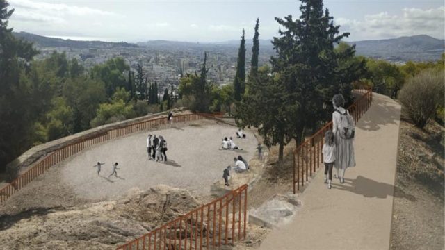 Ο Λόφος του Στρέφη αλλάζει – To σχέδιο ανάπλασης του Δήμου Αθηναίων