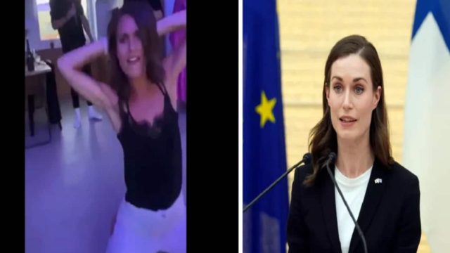 Σάνα Μαρίν: Σάλος στη Φινλανδία με νέο βίντεο της πρωθυπουργού να ξεσαλώνει σε «άγριο πάρτι» – «Πάρε το δερμάτινο μπουφάν σου και παραιτήσου» (Video)