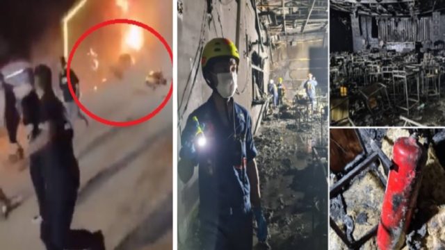 Φρίκη στην Ταϋλάνδη από πυρκαγιά σε κέντρο διασκέδασης: 13 νεκροί και 41 τραυματίες! Άνθρωποι κάηκαν ζωντανοί – Ξεπηδούσαν με φωτιές στα ρούχα τους μέσα από τις φλόγες (Video)