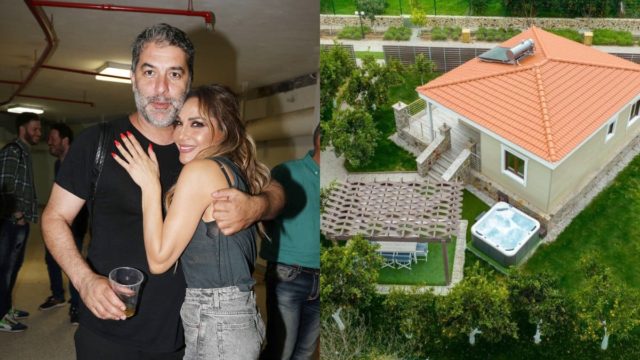 Ένα μικρό καταφύγιο με πισίνα στην εξοχή 2 ώρες από την Αθήνα: Αυτή είναι η βίλα όπου μένουν Βασίλης Μπισμπίκης και Δέσποινα Βανδή (photos)