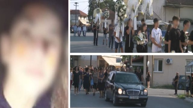 Χαλκιδική: “Ράγισαν” καρδιές στην κηδεία του 15χρονου που πνίγηκε – Με λευκά λουλούδια τον αποχαιρέτησαν οι φίλοι του (Video)