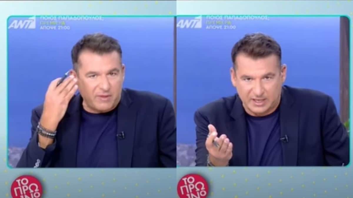 «Γράφει ο καθένας τη μαλ@@ία του»: Πυρ και μανία ο Γιώργος Λιάγκας!